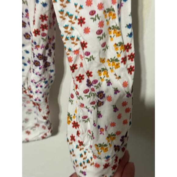Jane and Delancey Shirt - Flowered Summer shirt long sleeve or short - size L - Picture 6 of 7